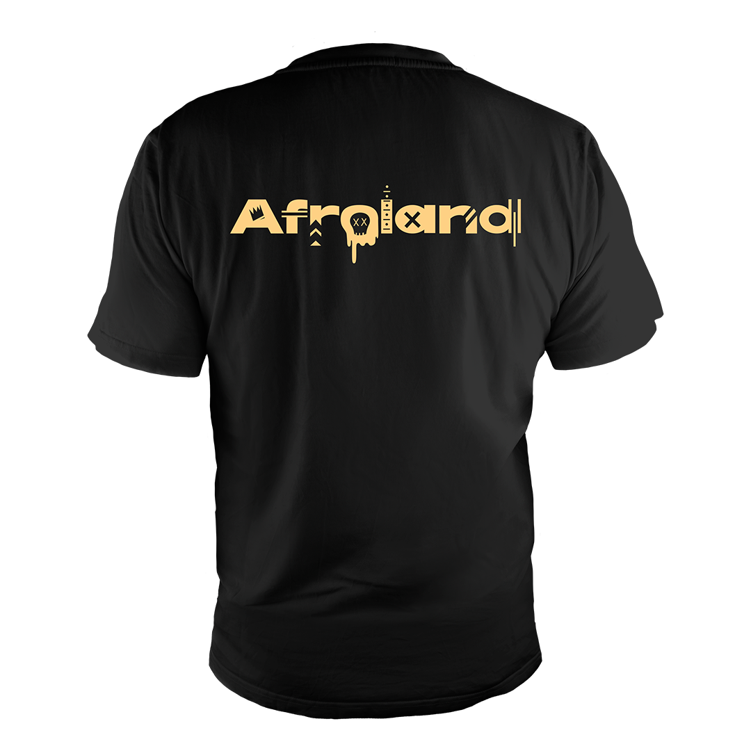 T-Shirt été "Afroland" imprimé UNISEX