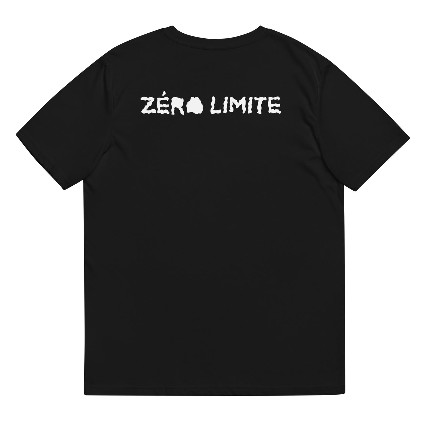 Tshirt "Zéro Limite" Mask noir unisexe en coton bio