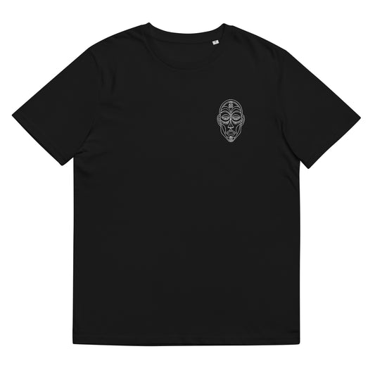 Tshirt "Zéro Limite" Mask noir unisexe en coton bio