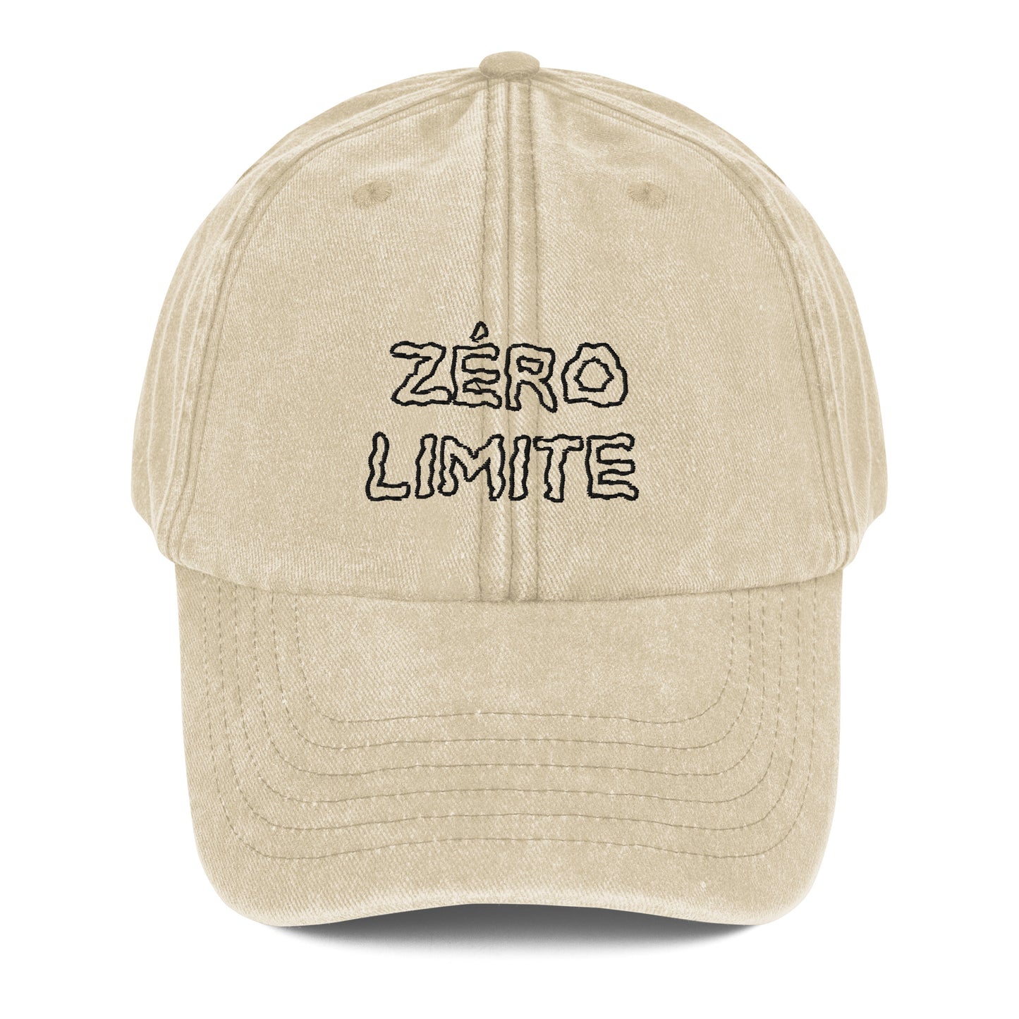 Casquette Vintage "Zéro Limite"